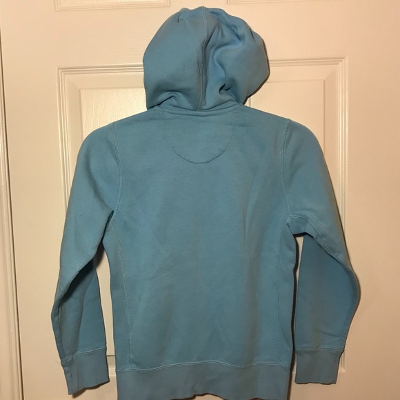 NIKE Kids Blue "Just Do It" Zip-up Hoodie Size M - Picture 5 of 8